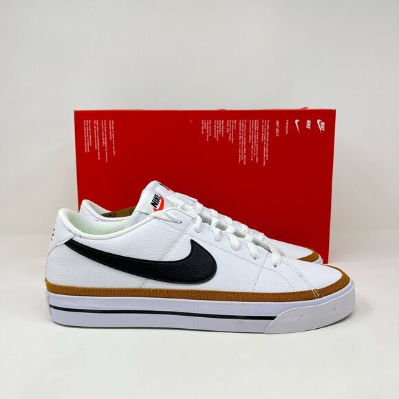 Nike White Athletic Shoes Classic Court Style - Picture 1 of 8
